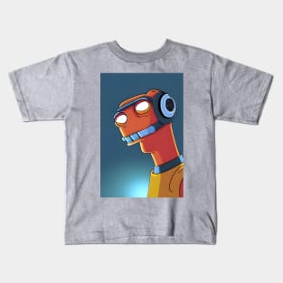 Sad robot Kids T-Shirt